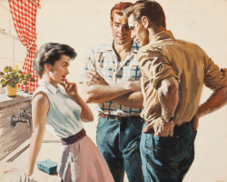 Двое мужчин познакомятся с женщиной 45-50 для мжм – Фото 1